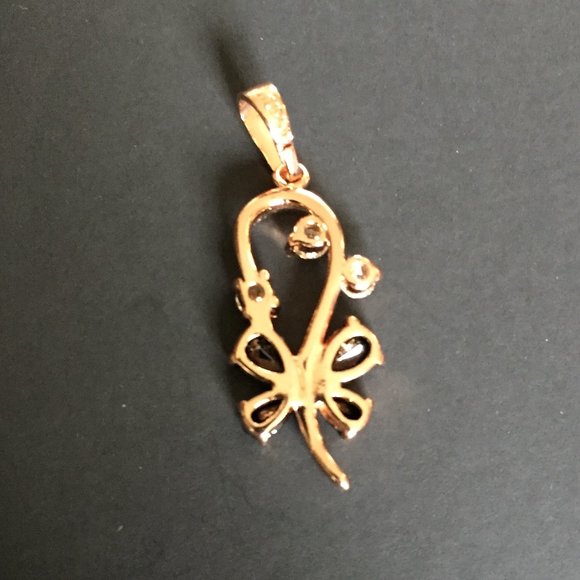 Rose gold plated pendant - Picture 2 of 2